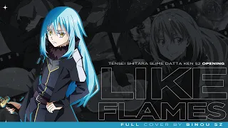 That Time I Got Reincarnated as a Slime SEASON 2 PART 2 OPENING - LIKE FLAMES | BINOU SZ COVER