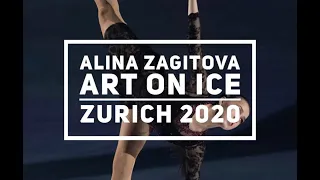 Alina Zagitova performing to Hallelujia Art On Ice Zurich 2020