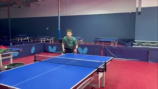 Butterfly Training Tips with Zhang Tianrui - Forehand Loop from Underspin