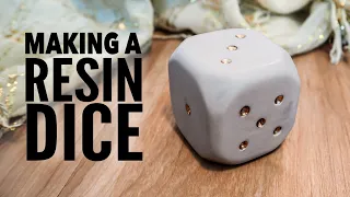 Making A Giant Resin Dice | Easy 3D Resin Crafts | For Beginners