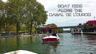 A Boat Ride Along the Canal de l'Ourcq (Paris Vlog #3)