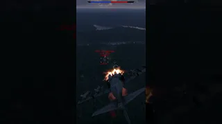 Harrier GR7 rolling cannon kill