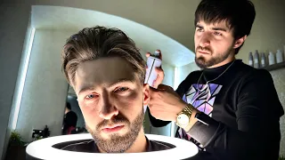 Ultimate Relaxation ASMR:Barber Nerman's Pampador Haircut