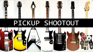 Pickup Shootout: DiMarzio, Seymour Duncan, Tonerider, Bare Knuckle, EMG, Alchemy...