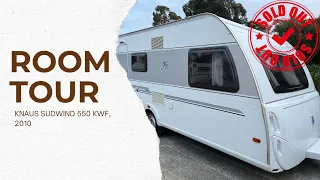 Room Tour Ocasión | Knaus Sudwind 550 KWF, 2010