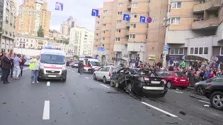 Deadly Car Blast In Central Kyiv