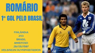 ROMÁRIO 1° GOL PELA SELEÇÃO BRASILEIRA