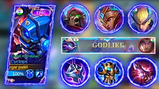 CYCLOPS VS META FIGHTERS !! THIS NEW CYCLOPS BUILD IS BROKEN | FULL DAMAGE BUILD | MOBILE LEGENDS