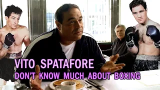 The Sopranos - Vito Spatafore don't know much about Boxing