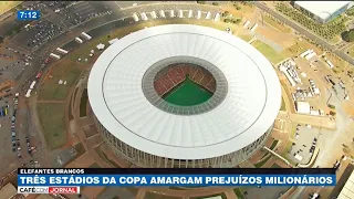 Estádios da Copa amargam prejuízos milionários