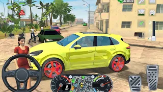 Porsche SUV Taxi Driving In Miami - Taxi Sim 2020 - Car Game Android Gameplay