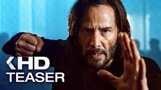 THE MATRIX 4: Resurrections All Teaser Trailer (2021) KinoCheck Supercut