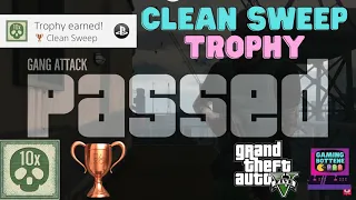 GTA V - How to get CLEAN SWEEP Trophy / Achievement Guide (Easy Way) #CLEANSWEEPTROPHY Guide 2022
