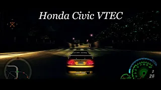 Honda Civic VTEC kick in yo | Need For Speed Underground 2