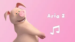 Masha and the Bear - ARIA 2🎙Karaoke song! 🎭All the world's a stage