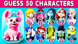 🔥💧 Guess 50 Characters by ANIMAL