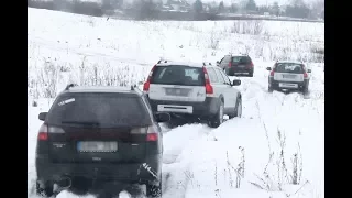 Volvo XC70, Subaru light offroad Vilnius "Good Bye Snow" tripparty 2018