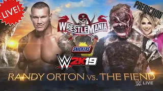 LIVE NOW 🔴 WWE2K19: WRESTLEMANIA 37 THE FIEND VS RANDY ORTON