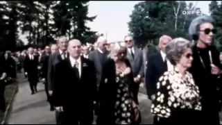Otto Skorzeny Funeral And Buring His Ashes 1975
