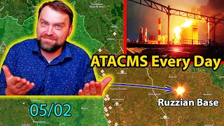 Update from Ukraine | Great news! Ruzzian Training base and Oil refinery Kapputed. ATACMS in action