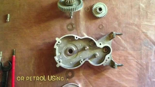 Kenwood chef A701 / A701A gearbox rebuild