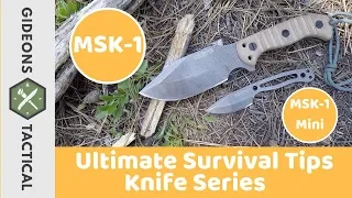 Ultimate Survival Tips MSK-1 Survival Knife