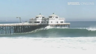 Nach Wirbelsturm: Riesenwellen begeistern Surfer in Kalifornien | DER SPIEGEL