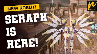 New robot Seraph gameplay - Exclusive Test server footage - First time ever