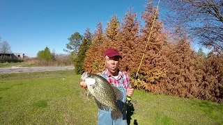 Crappie Fishing After A Spring Cold Front - Lake Guntersville