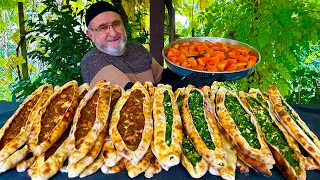 PIDE : Long Turkish Pizza❗️🇹🇷 Easy Village Food Recipe