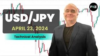 USD/JPY Daily Forecast and Technical Analysis for April 23, 2024, by Chris Lewis for FX Empire