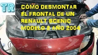 HOW TO DISASSEMBLE FRONT OF RENAULT SCENIC