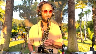 Melodic Mastery: Flute, Sax, and DJing Unite in #organichousemusic  Performance.