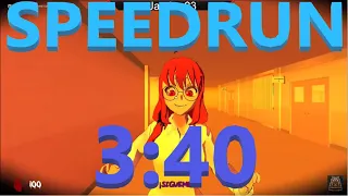 SPEEDRUN YANDERE MODE (3:40) GOOD ENDING - Saiko No Sutoka (ALPHA 2.1.2)