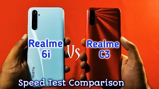 Realme 6i vs Realme C3 Speed Test, Multitasking Comparison | Realme C3 vs Realme 6i Speed Test |