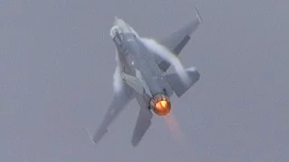 AGGRESSIVE F-16 DEMO !!!