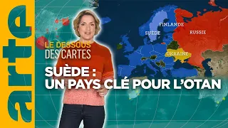 Suède : pièce maîtresse pour l'OTAN | L'essentiel du Dessous des Cartes | ARTE