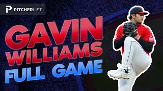Gavin Williams ALL PITCHES - 7 IP 12 Ks Pitch Breakdown