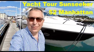 Yacht Tour : 2008 Sunseeker Manhattan 52