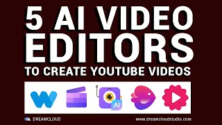 5 AI Tools To Create Beautiful YouTube Videos | Video Editing With AI