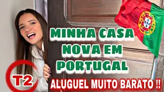 MINHA CASA NO INTERIOR DE PORTUGAL! ALUGUEL MUITO BARATO 🇵🇹😍