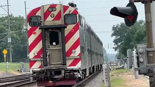 The Complete Metra Evening Rush Hour At Fairview Avenue On July 8, 2022