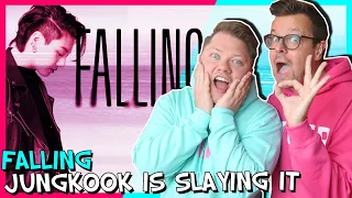 JUNGKOOK IS SLAYING IT // BTS JUNGKOOK FALLING (Harry Styles Cover) REACTION / Gay Guys React to BTS