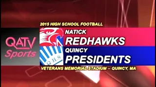 Classic Sports on QATV: Natick vs Quincy Football (November 6, 2015)