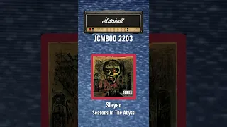 My Favorite JCM800 Album Tones! #guitar #slayer