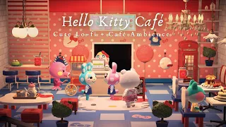 Hello Kitty Café ♥ 1 Hour Cute Lo-Fi to Make You Happy No Ads ♥ Studying Music | Work Aid 🎧