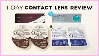 Acuvue Oasys 1 Day vs. Dailies Total 1 Contact Lens Comparison | AskAshley