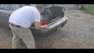 3rd Gen 1992 Toyota Camry Bumper removal