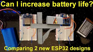 Trying New ESP32 Battery Designs