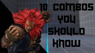 10 SFV Akuma Combos You Should Know